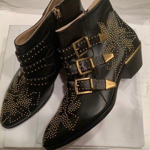 Chloe Susanna Stud Buckle Bootie